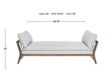 Bernards Furniture Elure White Daybed small image number 4