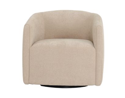 Bernhardt Aline Tan Swivel Chair