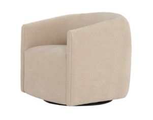 Bernhardt Aline Tan Swivel Chair