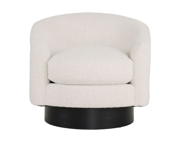 Bernhardt Camino White Swivel Chair large image number 1