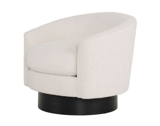 Bernhardt Camino White Swivel Chair large image number 2