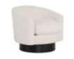 Bernhardt Camino White Swivel Chair small image number 5