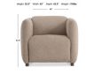 Bernhardt Luc Tan Power Recliner small image number 7