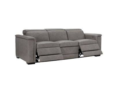 Bernhardt Lioni Genuine Leather Power Reclining Sofa