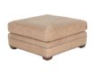 Bernhardt Grandview Brown Genuine Leather Ottoman small image number 2