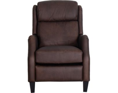 Bernhardt Isaac Brown Genuine Leather Power Recliner