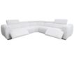 Bernhardt Aldo White Boucle 3-Piece Power Reclining Sectional small image number 8