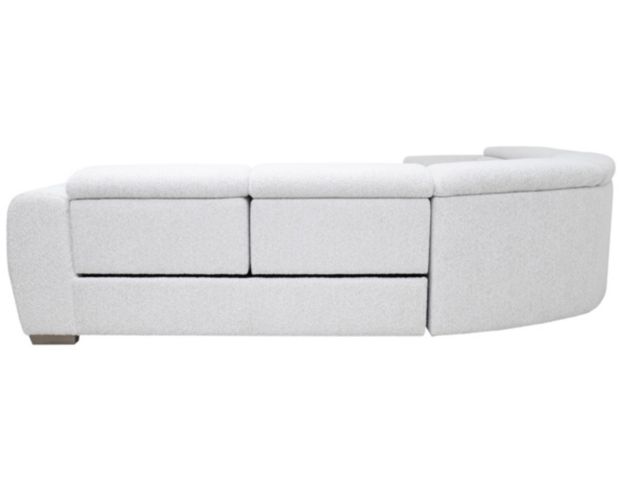 Bernhardt Aldo White Boucle 3-Piece Power Reclining Sectional large image number 12