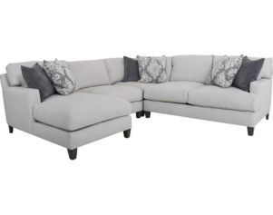 Bernhardt Mila 4-Piece Sectional with Left-Facing Chaise
