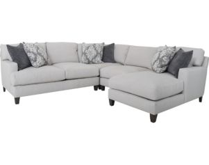 Bernhardt Mila 4-Piece Sectional with Right-Facing Chaise