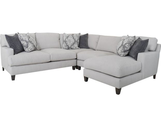 Bernhardt Mila 4-Piece Sectional with Right-Facing Chaise large image number 1