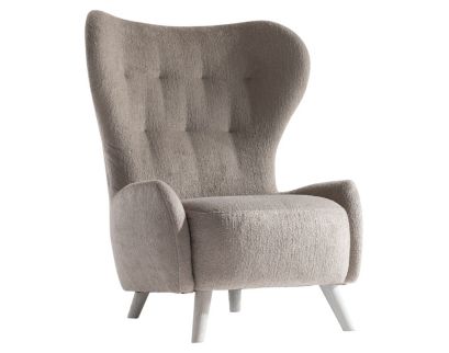 Bernhardt Tanner Taupe Accent Chair