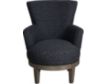 Best Chair Justine Charcoal Swivel Chair small image number 1