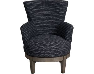 Best Chair Justine Charcoal Swivel Chair