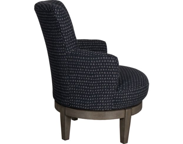 Best Chair Justine Charcoal Swivel Chair large image number 3