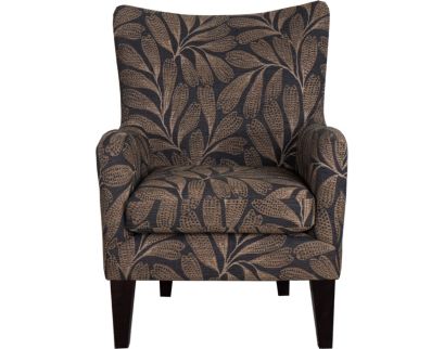 Best Chair Novae Leaf Printed Wingback Chair