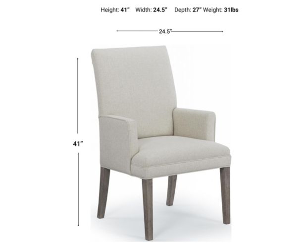 Best Chair Nonte Dining Arm Chair large image number 2