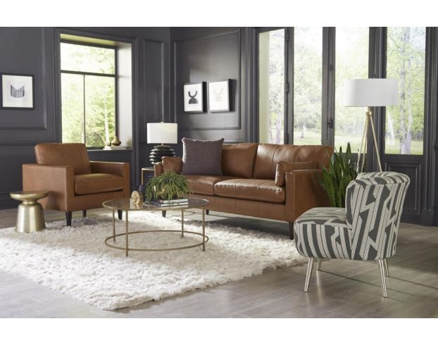 Best Chair Trafton Leather Sofa Homemakers