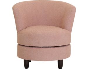 Best Chair Palmona Peach Swivel Barrel Chair