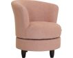 Best Chair Palmona Peach Swivel Barrel Chair small image number 2