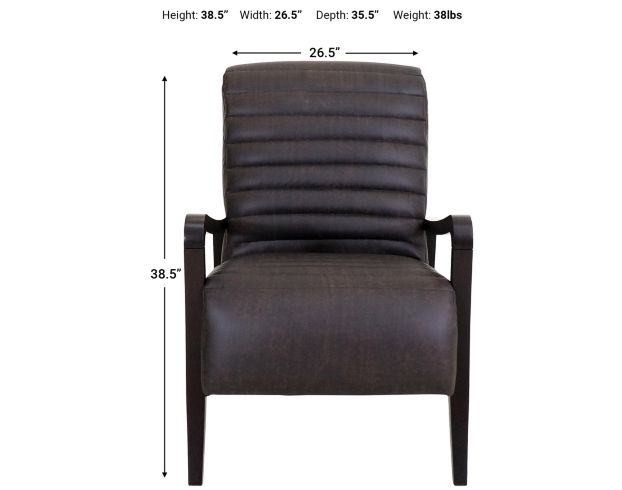 Best Chair Emorie Brown Accent Chair large image number 6