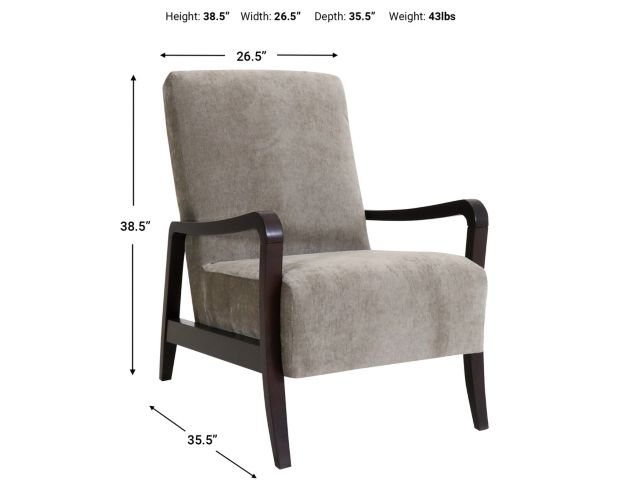 Best Chair Rybe Spruce Accent Chair large image number 6