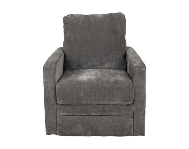 Best Home Furnishings Giana Gray Power Swivel Recliner large image number 1