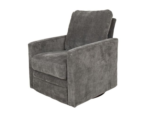 Best Home Furnishings Giana Gray Power Swivel Recliner large image number 2