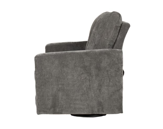 Best Home Furnishings Giana Gray Power Swivel Recliner large image number 4