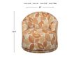 Best Home Furnishings April SWIVEL CHAIR - ORANGE small image number 6