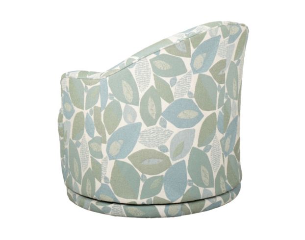 Best Home Furnishings APRIL BLUE SWIVEL CHAIR large image number 3