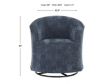 Best Home Furnishings Kahlari Ocean Swivel Glider small image number 9