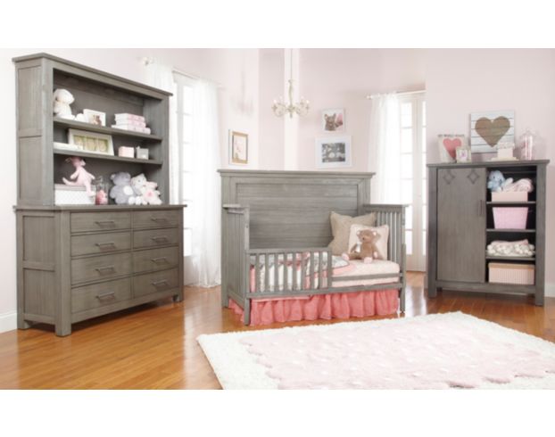 Bivona Dolce Babi Lucca Gray Crib large image number 4