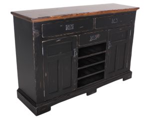 Canadel Champlain Buffet with Wine Rack