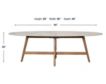 Canadel Downtown Porcelain Dining Table small image number 4