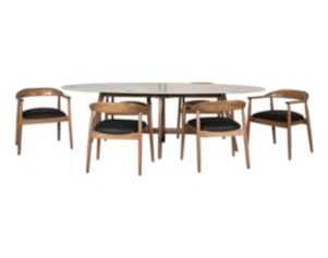 Canadel Downtown Porcelain 7-Piece Dining Set