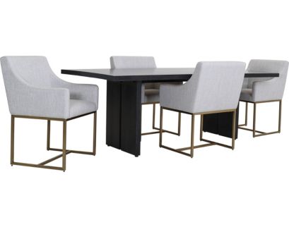 Canadel Modern 5-Piece Dining Set