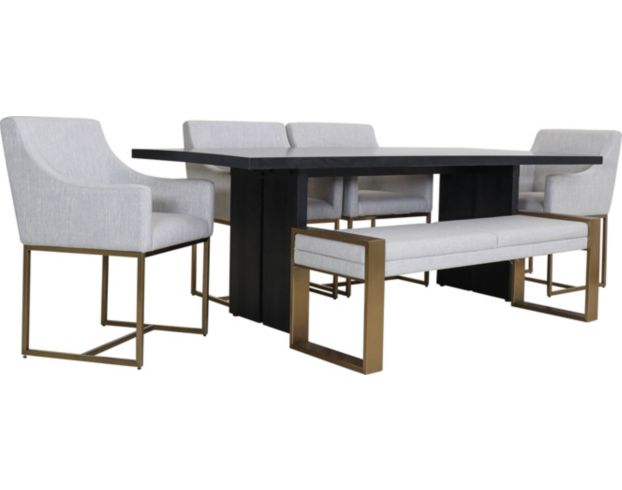 Modern 6 2025 piece dining set