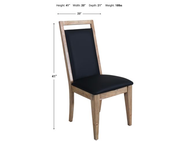 Canadel EastDining Light Upholstered Dining Chair large image number 4