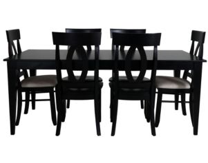 Canadel Quickship Gray 7 Piece Dining Set