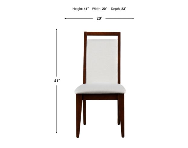 Canadel Gourmet Frost Upholstered Dining Chair large image number 4