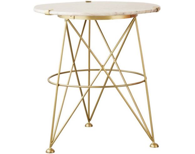 Creative Co-Op Marble Top Table large image number 1