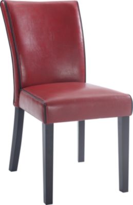 Chintaly Michelle Red Parsons Chair Homemakers Furniture