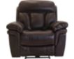 Cheers 9597 Collection Leather Power Headrest Recliner small image number 1