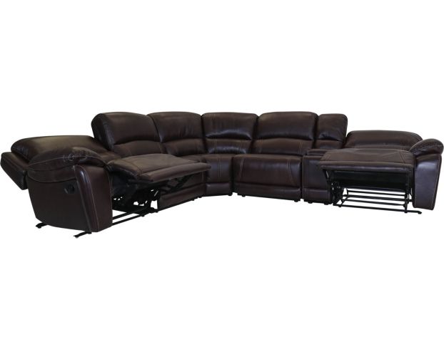 Cheers 8532 Collection 6-Pc Leather Reclining Sectional large image number 2