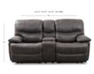 Cheers 70306 Collection Power Reclining Loveseat small image number 5