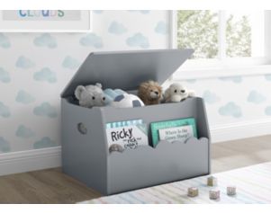 Children's Products Llc Cloud Skyline Gray Toy Box