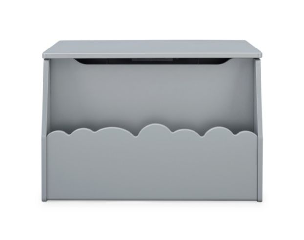 Children's Products Llc Cloud Skyline Gray Toy Box large image number 2