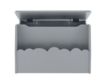 Children's Products Llc Cloud Skyline Gray Toy Box small image number 3