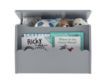 Children's Products Llc Cloud Skyline Gray Toy Box small image number 4